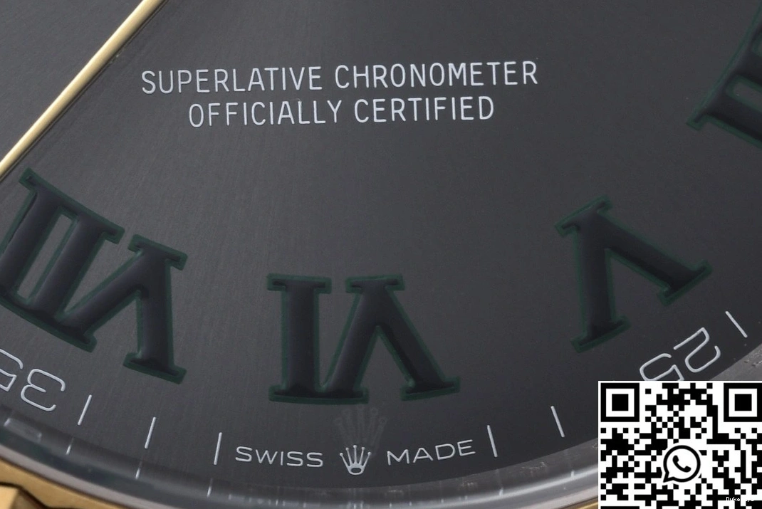 Wimbledon Rolex Dial Grey M126333-0020 Datejust Clean Factory 0323